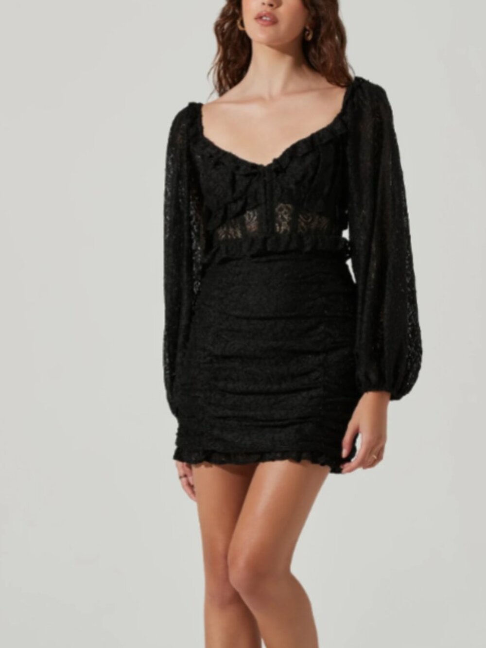 ASTR Black Chrisley dress